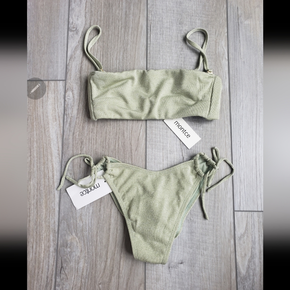 Montce Light Green Bikini Set